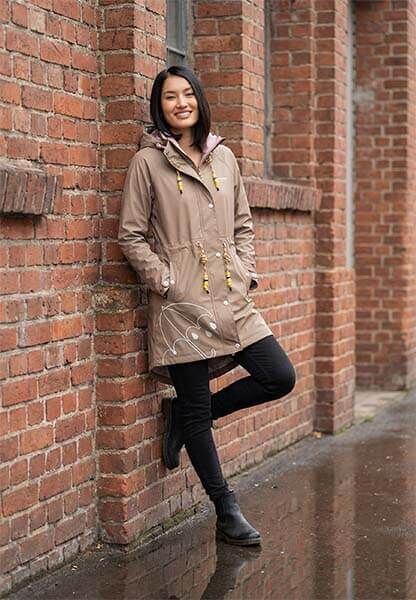 Marikoo Regenjacke Damenjacke