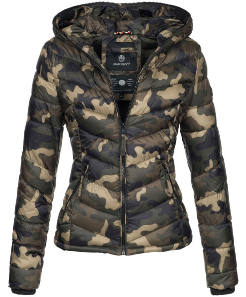 Navahoo Kuala Damen Steppjacke Kuala-Camo-Gr.XS