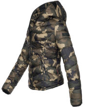 Navahoo Kuala Damen Steppjacke Kuala-Camo-Gr.S