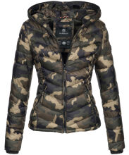 Navahoo Kuala Damen Steppjacke Kuala-Camo-Gr.M