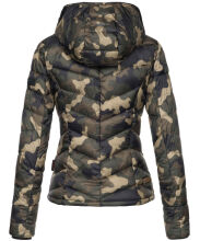 Navahoo Kuala Damen Steppjacke Kuala-Camo-Gr.M