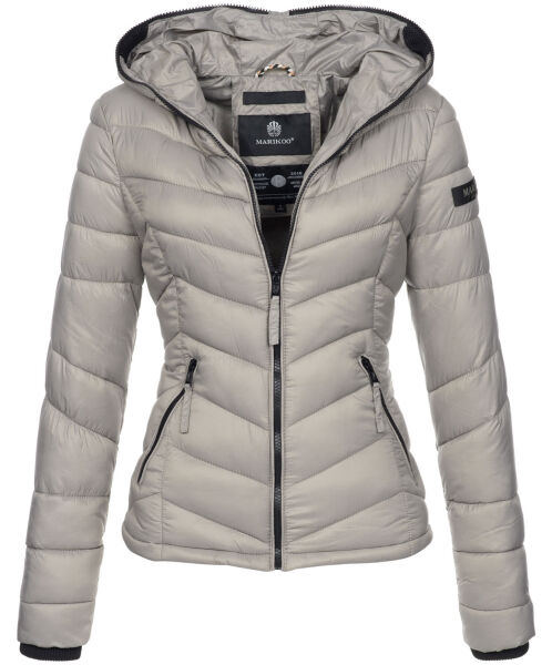 Navahoo Kuala Damen Steppjacke Kuala-Grau-Gr.XS