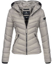 Navahoo Kuala Damen Steppjacke Kuala-Grau-Gr.XS