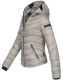 Navahoo Kuala Damen Steppjacke Kuala-Grau-Gr.XS