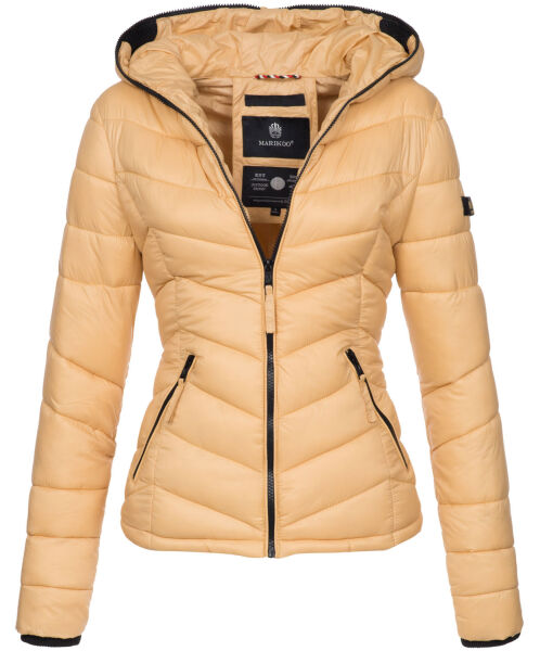 Navahoo Kuala ladies quilted jacket Kuala-Beige-Gr.XS