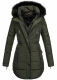 Marikoo Moonshine warm ladies winterjacket parka quilted - Green-Gr.M