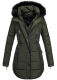 Marikoo Moonshine warm ladies winterjacket parka quilted - Green-Gr.L