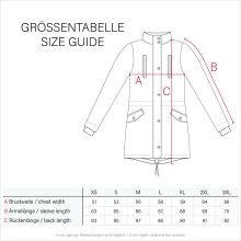 Navahoo LaViva warme Damen Winterjacke mit Teddyfell Schwarz Größe S - Gr. 36
