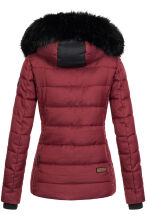 Marikoo Unique Damen gesteppte Winterjacke Bordeaux Größe XS - Gr. 34