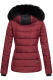 Marikoo Unique Damen gesteppte Winterjacke Bordeaux Größe XS - Gr. 34