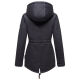 Marikoo Manolya ladies parka jacket with teddy fur blue size M - Gr. 38