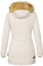 Marikoo Karmaa Ladies winter jacket parka coat warm lined - Beige-Gr.XS