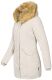 Marikoo Karmaa Ladies winter jacket parka coat warm lined - Beige-Gr.XS