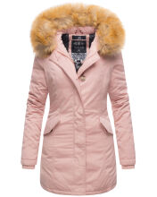 Marikoo Karmaa Ladies winter jacket parka coat warm lined - Rosa-Gr.XS