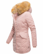 Marikoo Karmaa Damen Parka Winterjacke warm gefüttert Rosa Größe S - Gr. 36