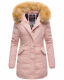 Marikoo Karmaa Damen Parka Winterjacke warm gefüttert Rosa Größe S - Gr. 36