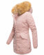 Marikoo Karmaa Damen Parka Winterjacke warm gefüttert Rosa Größe S - Gr. 36