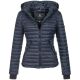 Navahoo Kimuk ladies spring quilted jacket hooded - Navy-Gr.XXL
