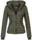 Navahoo Kimuk ladies spring quilted jacket hooded - Green-Gr.L