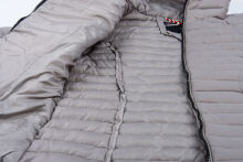Navahoo Kimuk Damen Übergangs Steppjacke Grau - Grey Größe XXL - Gr. 44