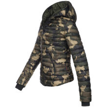 Navahoo Kimuk Damen Übergangs Steppjacke Camouflage Größe S - Gr. 36