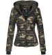 Navahoo Kimuk Damen Übergangs Steppjacke Camouflage Größe S - Gr. 36