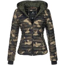 Navahoo Kimuk Damen Übergangs Steppjacke Camouflage Größe L - Gr. 40