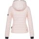 Navahoo Kimuk ladies spring quilted jacket hooded - Rosa-Gr.S