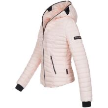 Navahoo Kimuk ladies spring quilted jacket hooded - Rosa-Gr.XXL