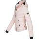 Navahoo Kimuk ladies spring quilted jacket hooded - Rosa-Gr.XXL