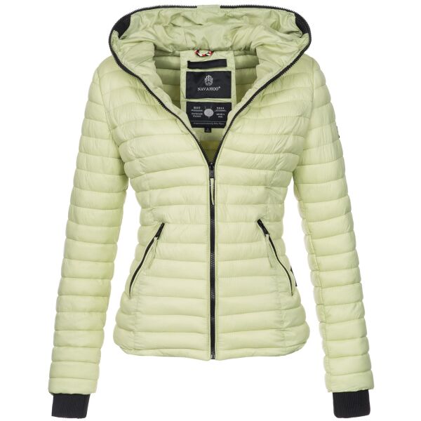 Navahoo Kimuk ladies spring quilted jacket hooded - BrightGreen-Gr.M