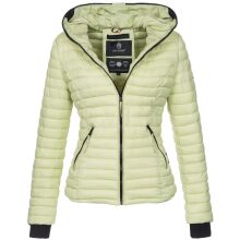 Navahoo Kimuk ladies spring quilted jacket hooded - BrightGreen-Gr.M