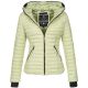 Navahoo Kimuk ladies spring quilted jacket hooded - BrightGreen-Gr.M