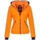 Navahoo Kimuk Damen Übergangs Steppjacke Orange Größe M - Gr. 38