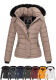 Navahoo Chloe Damen Winterjacke gefüttert