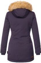 Marikoo Karmaa Damen Parka Winterjacke warm gefüttert Lila Größe L - Gr. 40