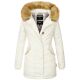 Marikoo Karmaa Ladies winter jacket parka coat warm lined - White-Gr.L