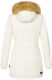 Marikoo Karmaa Ladies winter jacket parka coat warm lined - White-Gr.L