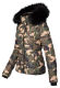 Navahoo Miamor ladies winter quilted jacket with teddy fur - Camo-Gr.XL