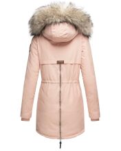 Navahoo Sweety Damen 2in1 Parka Winterjacke warmhaltend Rosa Größe L - Gr. 40