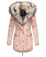 Navahoo Sweety Damen 2in1 Parka Winterjacke warmhaltend Rosa Größe XS - Gr. 34