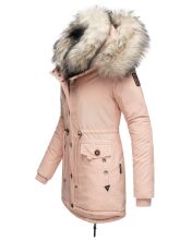 Navahoo Sweety Damen 2in1 Parka Winterjacke warmhaltend Rosa Größe XS - Gr. 34