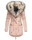 Navahoo Sweety Damen 2in1 Parka Winterjacke warmhaltend Rosa Größe XS - Gr. 34