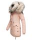 Navahoo Sweety Damen 2in1 Parka Winterjacke warmhaltend Rosa Größe XS - Gr. 34