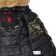 Navahoo Laura warme Damen Winterjacke mit Kapuze Camo-Gr.XS