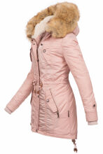 Navahoo LaViva warm ladies winter jacket with teddy fur Rosa-Gr.XS