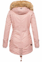 Navahoo LaViva warm ladies winter jacket with teddy fur Rosa-Gr.XS