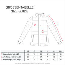 Marikoo Manolya Damen Parka Winterjacke mit Teddyfell Rot Größe XS - Gr. 34