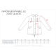 Marikoo Manolya Damen Parka Winterjacke mit Teddyfell Grau Größe XL - Gr. 42