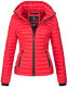 Marikoo Samtpfote lightweight ladies quilted jacket Rot Größe XL - Gr. 42